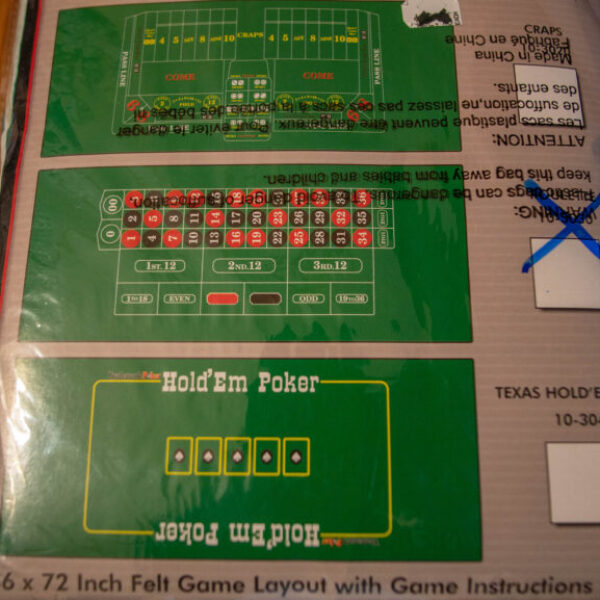 Casino Game Layout 36 x 72
