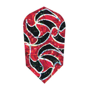 Dimplex Slim Red/Black/Silver Flights